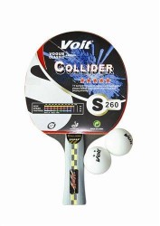 Voit Collider 5 Star Pinpon Raketi(1 Raket + 2 Yıldızlı İki Top) - Thumbnail