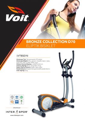 Voit - Voit D70 Bronze Collection Eliptik Bisiklet