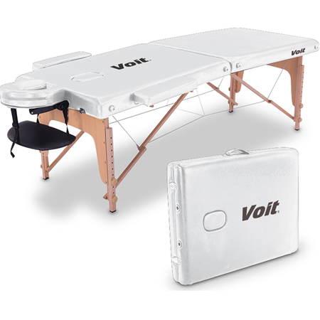 Voit - Voit Masaj Masası Beyaz -Çanta Tipi Kux Masaj Masası